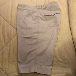 Christopher&Banks  beige capris size 10